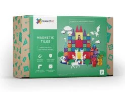 Babyhouse Australia Connetix Tiles 100 Piece Set- Comprises 6 Large Tiles, Making Your Buildings Even BIGGER!