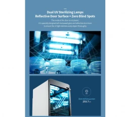 Haenim Smart Uv Steriliser HAENIM Smart UV Baby Bottle Sterilizer Plus [The Premium 4th Generation] White Gold