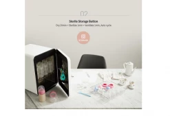 Haenim Smart Uv Steriliser HAENIM Smart UV Baby Bottle Sterilizer Plus [The Premium 4th Generation] White Gold