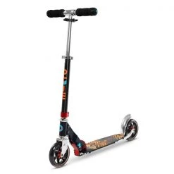 Babyhouse Australia Micro Speed 2 Wheel Scooter - Black/Orange [for Adults & Kids] Micro Scooter