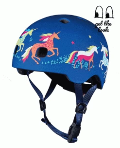 Babyhouse Australia Micro Kids Pattern Helmet - Unicorn