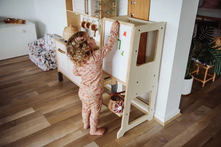 My Duckling Myduckling Adjustable Learning Tower 2 In1