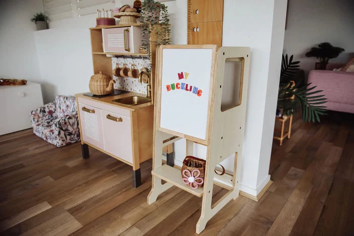 My Duckling Myduckling Adjustable Learning Tower 2 In1