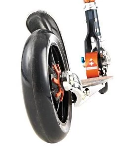 Babyhouse Australia Micro Speed 2 Wheel Scooter - Black/Orange [for Adults & Kids] Micro Scooter