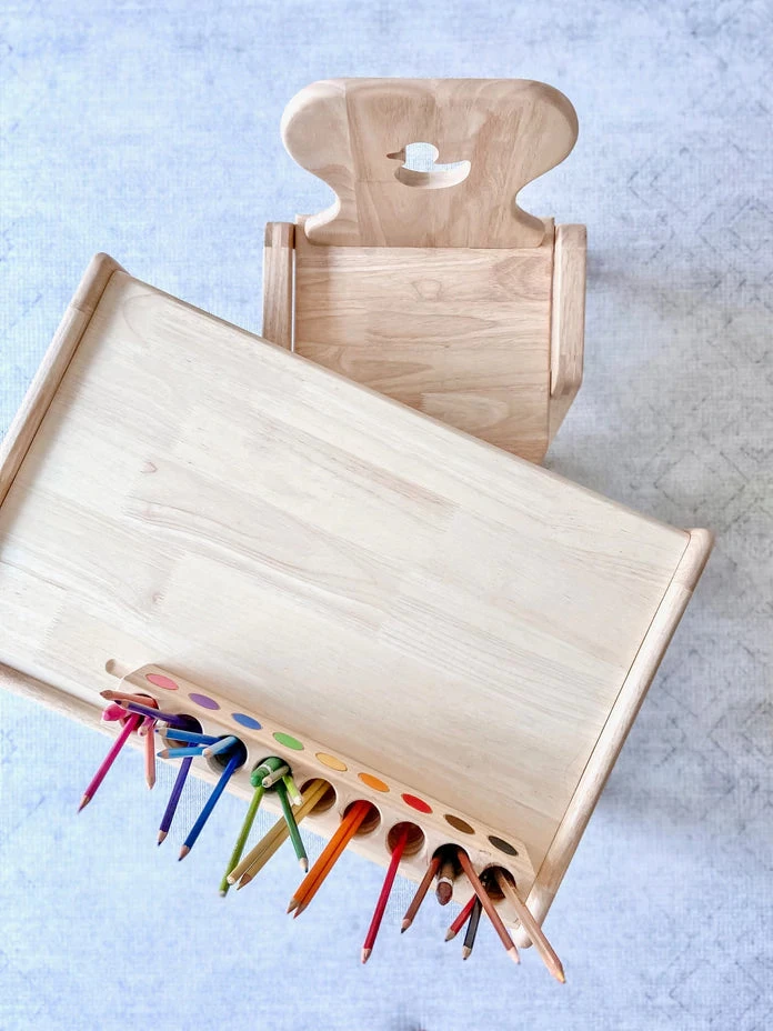 My Duckling Myduckling Primary Adjustable Table And Chair Set