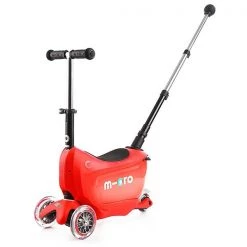 Babyhouse Australia Micro Scooter Micro Mini2Go Deluxe Plus - Red