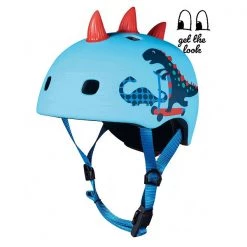 Babyhouse Australia Micro Kids Scooter Bike Helmet 3D - Scootersaurus