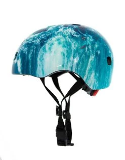 Babyhouse Australia Micro Kids Scooter Bike Helmet Limited Edition - Ocean Micro Scooter