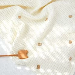 BEBENUVO Modal Waffle Blanket