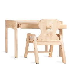My Duckling Myduckling Adjustable Kids Activity Table And Chair Set