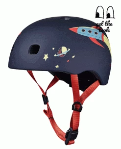 Babyhouse Australia Micro Scooter Micro Kids Pattern Helmet - Rocket