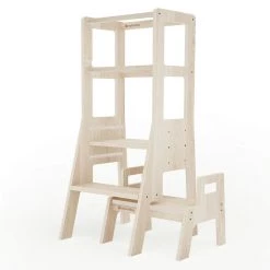 My Duckling Myduckling Adjustable Learning Tower With Stool
