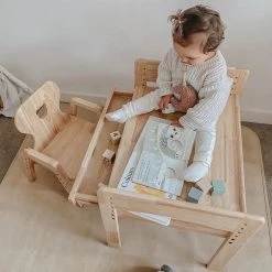 My Duckling Myduckling Primary Adjustable Table And Chair Set