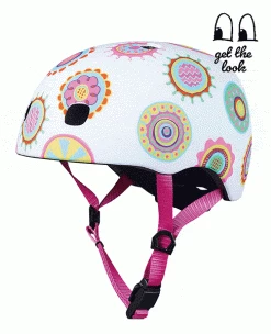 Babyhouse Australia Micro Kids Pattern Helmet - Doodle Dot