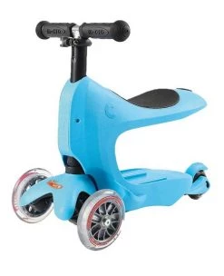 Babyhouse Australia Micro Mini2Go Deluxe Plus - Blue Micro Scooter