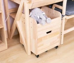My Duckling Myduckling Solid Wood Trolley