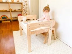 My Duckling Myduckling Primary Adjustable Table And Chair Set