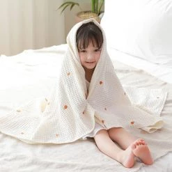 BEBENUVO Modal Waffle Blanket