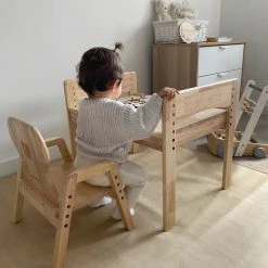 My Duckling Myduckling Primary Adjustable Table And Chair Set