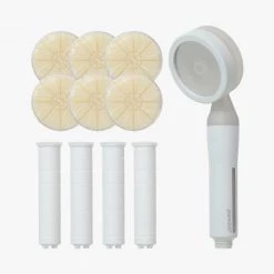 PUREDOT Zero Water Shower Head Filter Set