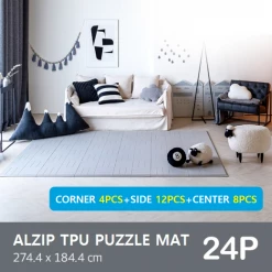 ALZIPMAT ALZIP TPU PUZZLE MAT [24P][275x185cm]