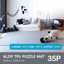 ALZIPMAT Alzipmat ALZIP TPU PUZZLE MAT [35P][320x230cm]