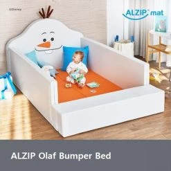 ALZIPMAT Alzip Baby Bumper Bed Olaf Alzipmat