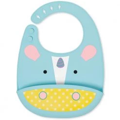Skiphop SKIP HOP ZOO EUREKA UNICORN SILICONE BIB
