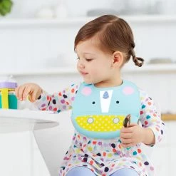 Skiphop SKIP HOP ZOO EUREKA UNICORN SILICONE BIB