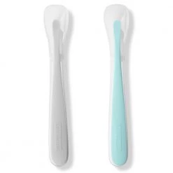 Skiphop SKIP HOP EASY FEED SPOONS - GRAY/SOFT TEAL
