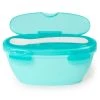 Skiphop SKIP HOP EASY SERVE TRAVEL BOWL AND SPOON - SOFT TEAL