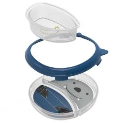 SKIP HOP ZOO SMART SERVE NON-SLIP TRAINING SET - Bat Skiphop