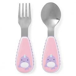 Skiphop SKIP HOP ZOOTENSILS FORK & SPOON - NARWHAL