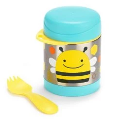 SKIP HOP ZOO BROOKLYN BEE INSULATED FOOD JAR Skiphop