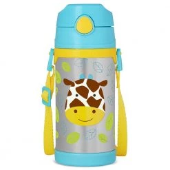 SKIP HOP ZOO JULES GIRAFFE INSULATED STAINLESS STEEL BOTTLE