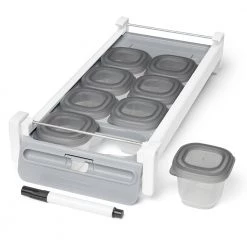 SKIP HOP EASY STORE SLIDING TRAY - GRAY