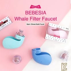 Puredot Waterfilter Bebesia Whale Filter Faucet Set