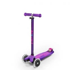 Babyhouse Australia Micro Scooter Maxi Micro Deluxe Led Scooter - Purple