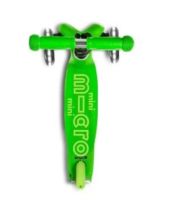 Babyhouse Australia Mini Micro Deluxe LED 3 Wheel Scooter - Green