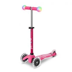 Babyhouse Australia Micro Scooter Mini Micro Deluxe 3 Wheel Magic Scooter - Pink