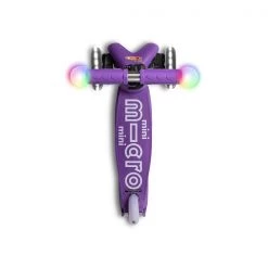 Babyhouse Australia Micro Scooter Mini Micro Deluxe 3 Wheel Magic Scooter - Purple