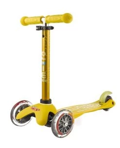 Babyhouse Australia Mini Micro Deluxe Scooter - Yellow Micro Scooter