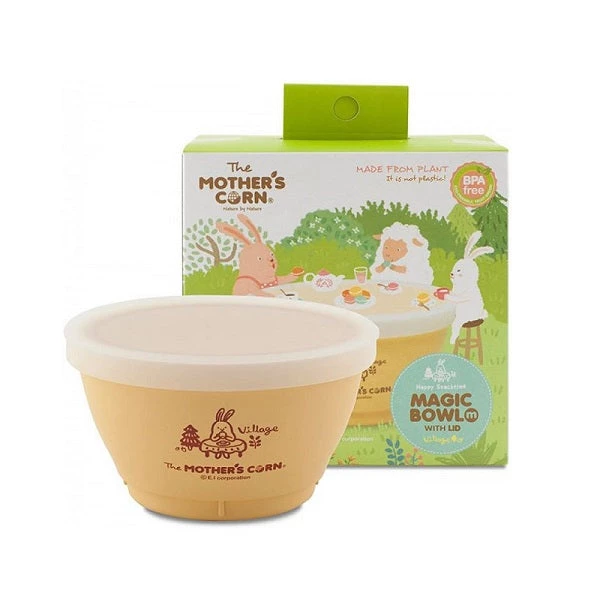 Mother's Corn Magic Bowl M With Lid