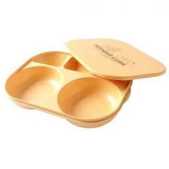 Mother's Corn Meal Plate With Lid