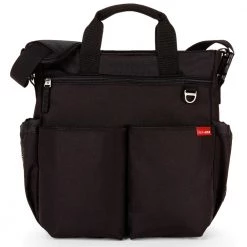SKIP HOP SIGNATURE DUO NAPPY BAG - BLACK