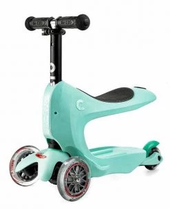 Babyhouse Australia Micro Mini2Go Deluxe Plus - Mint Micro Scooter