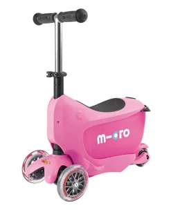 Babyhouse Australia Micro Mini2Go Deluxe Plus - Pink Micro Scooter
