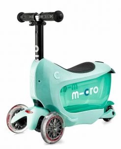 Babyhouse Australia Micro Mini2Go Deluxe Plus - Mint Micro Scooter