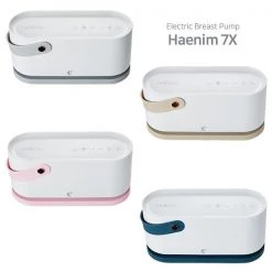 HAENIM Electric Breast Pump 7X [White Gray]