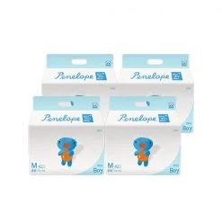 Penelope Nappies Penelope Thin Thin Thin Plus Nappy Pants M [5kg~9kg][Boy][42pcs X 4pack]